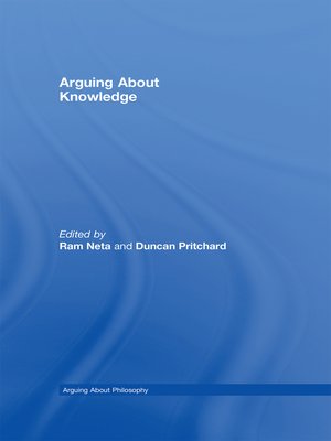 cover image of Arguing About Knowledge